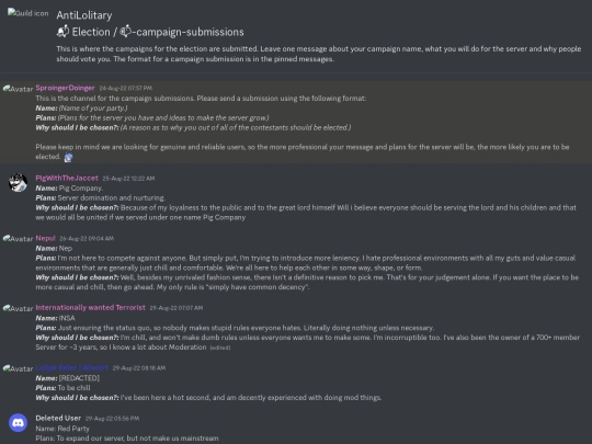 AntiLolitary - 📬 Election - 📫-campaign-submissions [1012138603637379192] screenshot